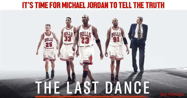 Michael Jordan Wearing The Air Jordan 4 Black Cement (Raw