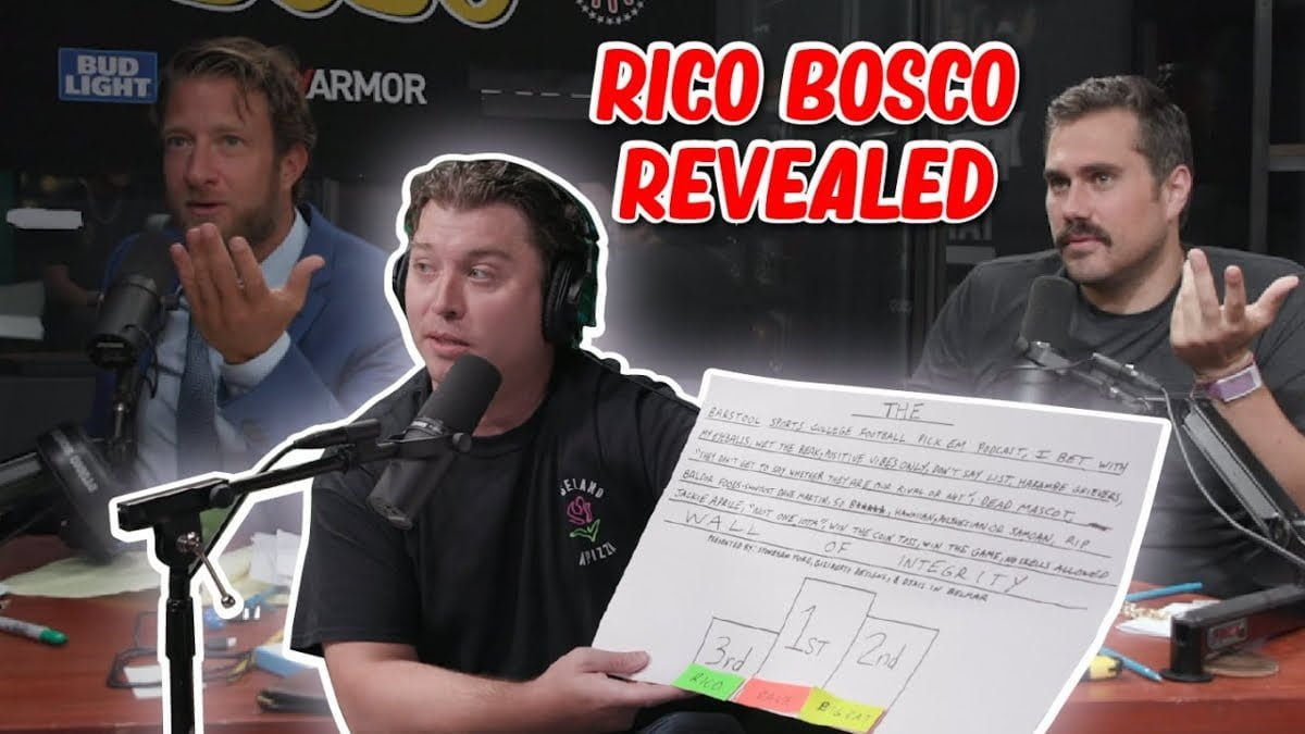 Big Cat, Dave Portnoy Lay Into Rico Bosco's Work Ethic | Barrett Media