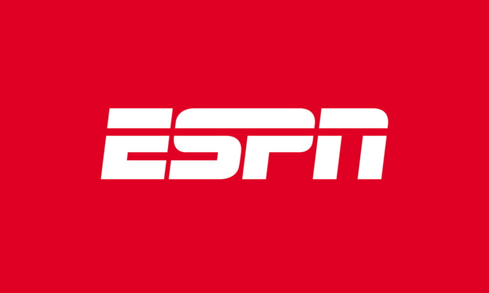 ESPN Logo on Red