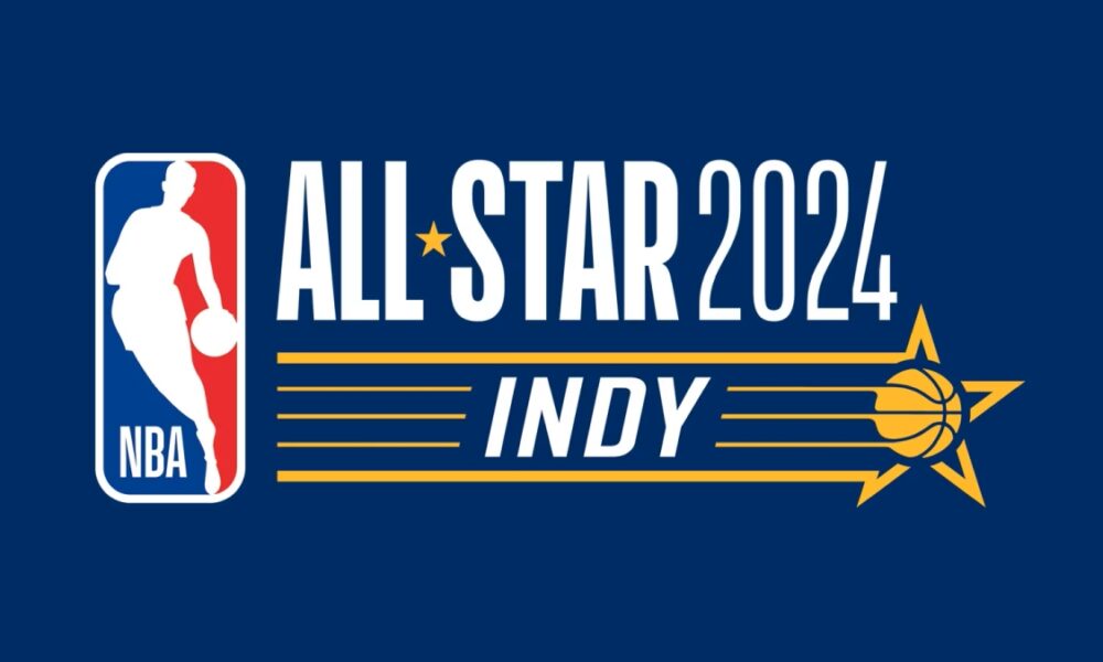 The 2024 NBA All-Star Game logo